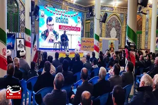 اولین سالگرد سردار شهید مهدی مهدوی نژاد در سرخه برگزار شد