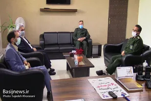 دیدار دادستان و رئیس دادگستری شهرستان دامغان با فرمانده سپاه دامغان
