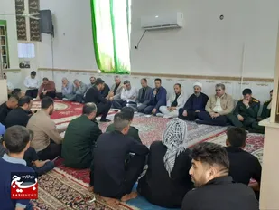 برپایی میز خدمت باحضور مسئولین استانی وشهرستانی در شهر رفیع_شهرستان هویزه