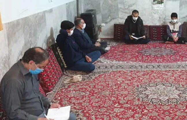 حلقه صالحین پایگاه مقاومت بسیج شهید چمران برگزار شد