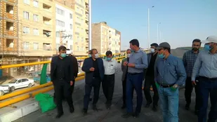بازدید سه تن از اعضای شورای اسلامی شهر اراک از روند اجرایی پروژه شهید صیدی اراک