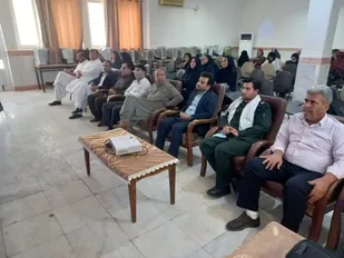 نشست بصیرتی بسیجیان با حضور رئیس دادگستری شهرستان چابهار