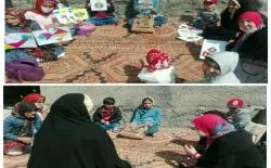 برگزاری حلقه صالحین روستای برندق حوزه محدثه هشجین ناحیه خلخال