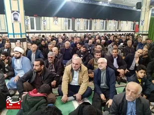 مراسم هفتم شهید خوشنام بخش گتاب برگزار شد