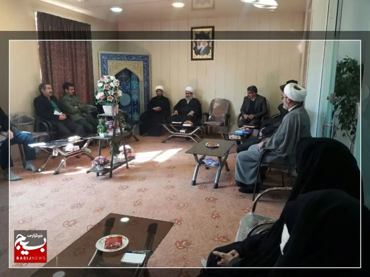 جلسه هماهنگی گرامیداشت ایام فاطمیه، یادواره شهدای روحانی و دهه بصیرت و مقاومت در دهاقان