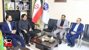 دیدار مسئول روابط عمومی سپاه امام حسن مجتبی (ع)، با مسئول سازمان بسیج رسانه استان البرز