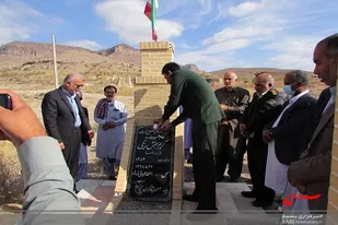 برگزاری مراسم غبارروبی و عطر افشانی مزار شهید کریمبخش ریگی روستای ماریشان شهرستان تفتان