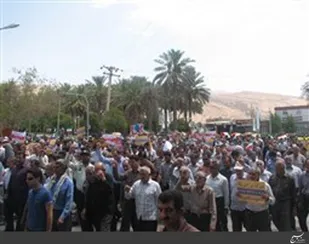 گزارش تصویری / روز قدس در شهرستان قیروکارزین