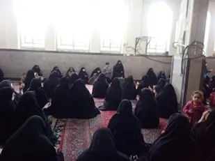 جشن ولادت حضرت زینب (س) در حوزه نرجس خاتون ناحیه مرکزی یزد