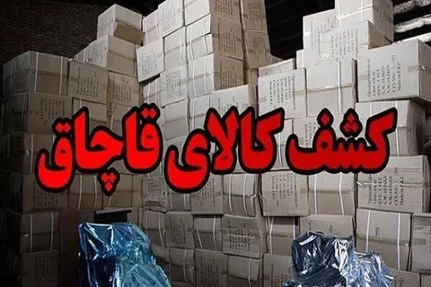 کشف ۶ همت کالای قاچاق در جنوب تهران