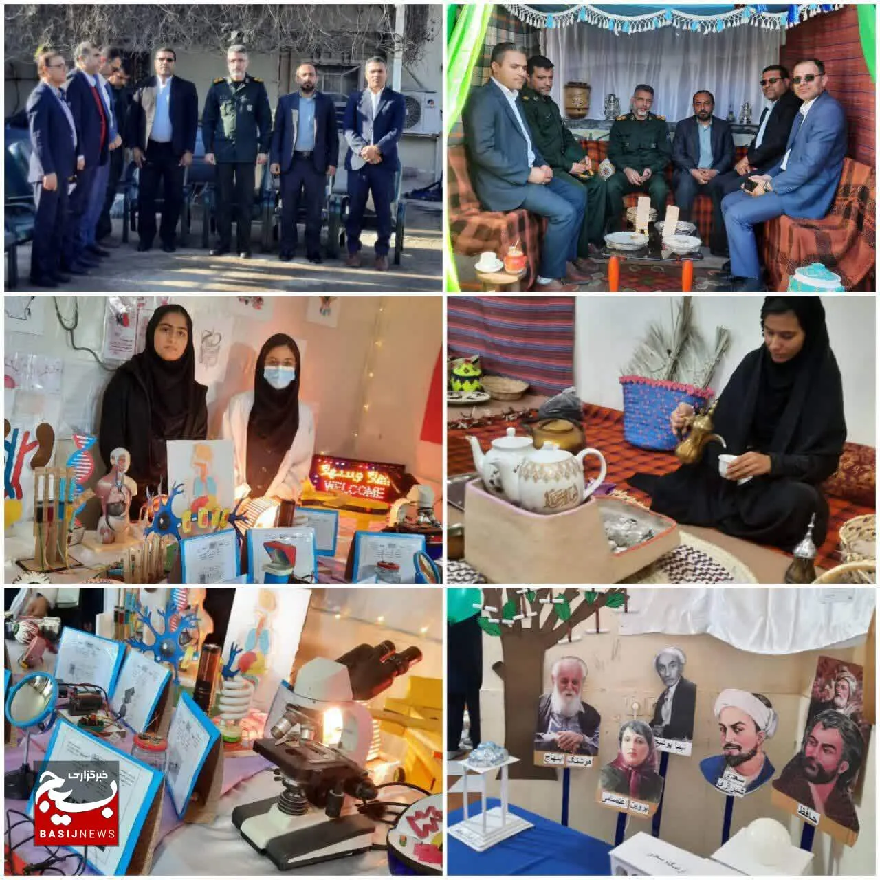 راه اندازی بازارچه دانش آموزی در دبیرستان مشکات