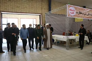 نمایشگاه پاییزه در کانون شهید سبحانی سپاه کرج افتتاح شد