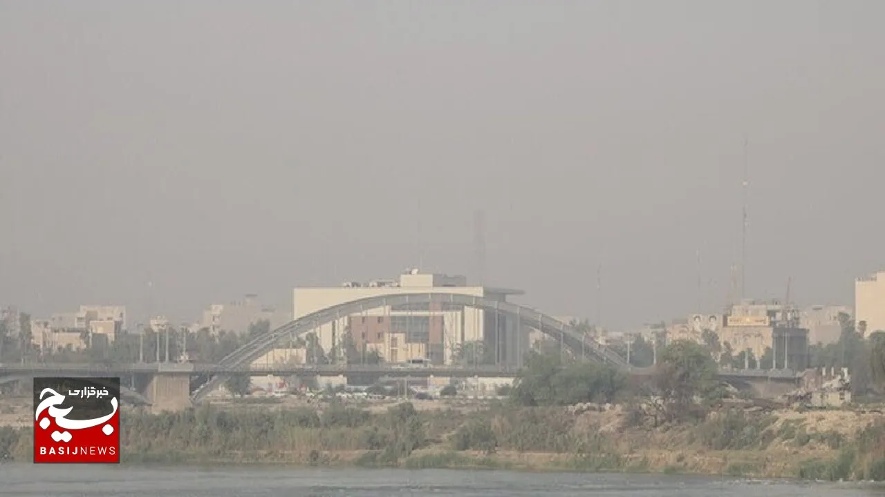 هوای ۴ شهر خوزستان در وضعیت نارنجی آلودگی هوا