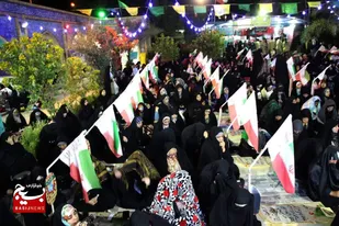 تحویل سال نو در جوار شهدای هویزه +عکس