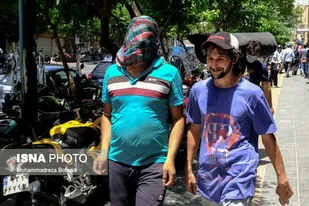 دمای ۵۰ درجه در راه استان بوشهر