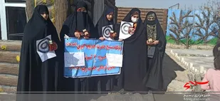 مسابقه تیراندازی با تفنگ بادی پایگاه مقاومت بسیج حضرت خدیجه کبری سلام الله علیها