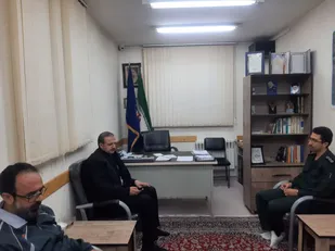 حضور فرماندهی و جانشین سپاه شاهرود در حوزه بسیج محلات خاتم الانبیا (ص)