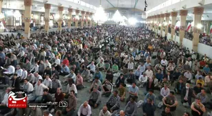 پاکدشتی ها نماز عید سعید فطر را اقامه کردند