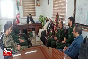 دیدار مسئولان سپاه ناحیه رزن با ائمه جمعه و فرمانداران شهرستان&zwnj;های رزن و درگزین