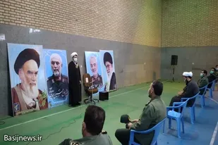 برگزاری نشست تربیتی و بصیرتی پایوران و سربازان سپاه فامنین