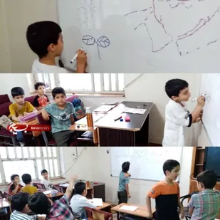 کارگاه آموزشی نقاشی برای کودکان در آبادان