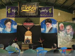 مراسم اولین سالگرد شهادت سپهبد شهید حاج قاسم سلیمانی برگزار شد