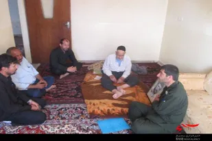 دیدار بسیجیان حوزه شهید نوری کبودراهنگ با خانواده شهدا