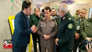 بازدید سردار کارگر از غرفه تولیدات فضای مجازی اداره&zwnj;کل حفظ آثار و نشر ارزش&zwnj;های دفاع مقدس سیستان و بلوچستان