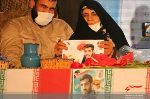 وداع با شهید مدافع حرم علی جمشیدی