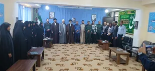 دیدار صمیمی با امام جمعه محترم آغاجاری