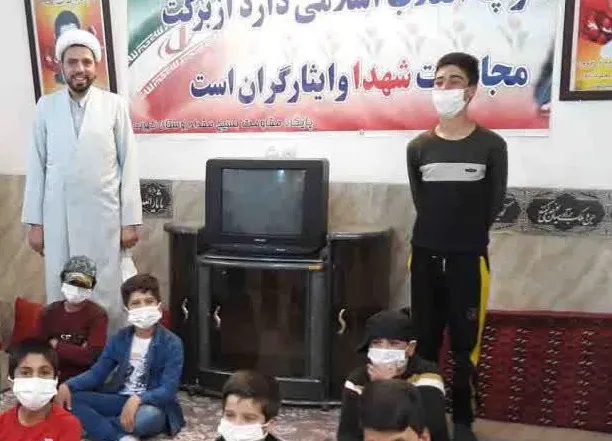 برگزاری حلقه صالحین پایگاه مقاومت بسیج مقداد