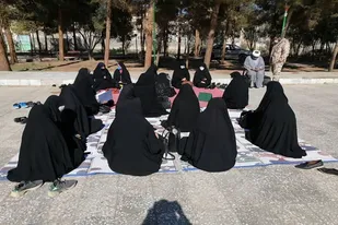 نشست مجمع سرگروه های صالحین حوزه خدیجه در زاهدان برگزار شد