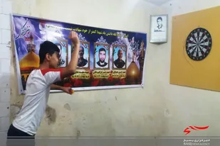 برگزاری مسابقات دارت در پایگاه شهید سجادی ملایر