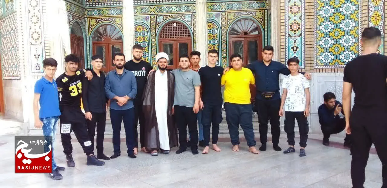 اردوی تربیتی حلقات صالحین لالی به مشهد مقدس