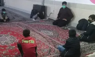 حلقه صالحین پایگاه بسیج علی بن ابیطالب(ع) برگزار شد