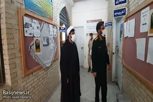 مسئولین ناحیه مقاومت بسیج کنارک از کانون های بسیج دانش آموزی بازدیدکردند