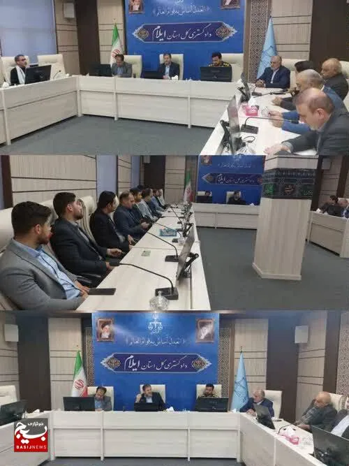 دیدار حقوقیاران وحقوقدانان بسیجی با رئیس کل دادگستری استان ایلام
