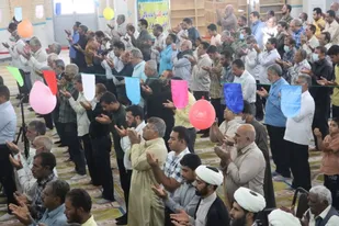 برگزاری جشن میلاد پیامبر(ص) و امام جعفر صادق(ع) در شهر کهنوج