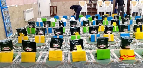 برگزاری رزمایش کمک مومنانه حوزه مقاومت بسیج شهید رجایی ادارات کل در اراک