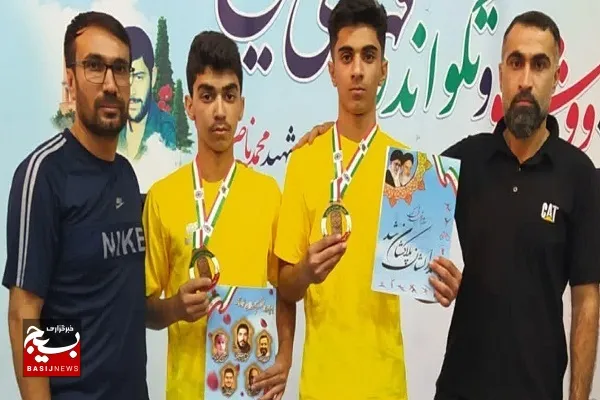 کسب دو نشان برنز مسابقات المپیاد قهرمانی بسیج کشور توسط بسیجیان فارس