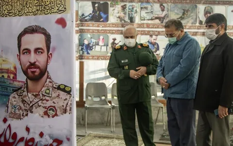 رئیس سازمان بسیج مستضعفین و رئیس سازمان بسیج سازندگی و هیات همراه در گیلان