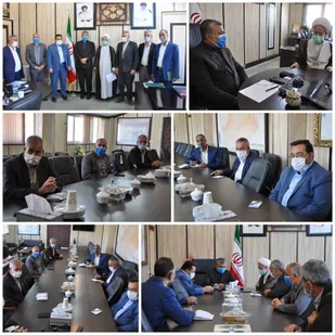 برگزاری جلسه پیگیری مشکلات بخش بیارجمند در فرمانداری شاهرود