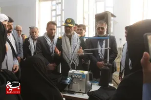 آیین افتتاح کارگاه خیاطی برکت و نمایشگاه اقتصاد مقاومتی فارسان