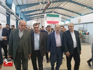 بازدید مقامات عالی اقتصادی کشور از سه واحد تولیدی شهرک صنعتی خیام