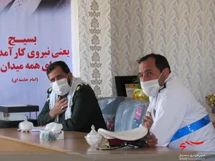دیدار صمیمانه فرماندهان انتظامی شهرستان بینالود با فرماندهی سپاه ناحیه