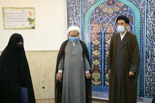 معارفه مدیر جدید سطح سه حوزه علمیه خواهران اردکان