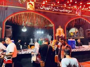 سنگ تمام موکب ثارالهیان کرمان برای خدمت&zwnj;رسانی به زائران امام رئوف