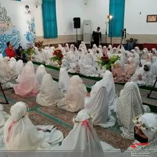 برگزاری جشن تکلیف دختران ۹ ساله بخش مرکزی قم