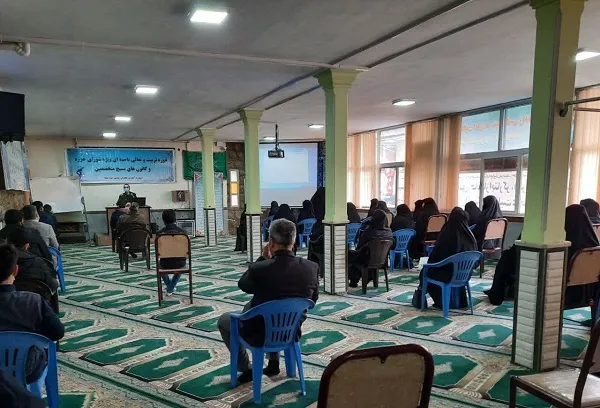 دومین مرحله تربیت و تعالی ناحیه ای ارکان بسیج  در میانه