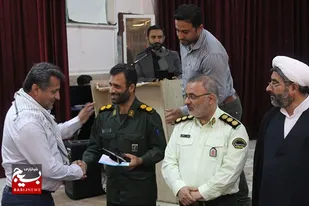 آئین تجلیل از آزادگان سرافراز شهرستان دیّر برگزار شد